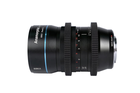 SIRUI SR35 35mm f1.8 Anamórfico APS-C Objetivo 1.33x - para diversos conectores de cámara