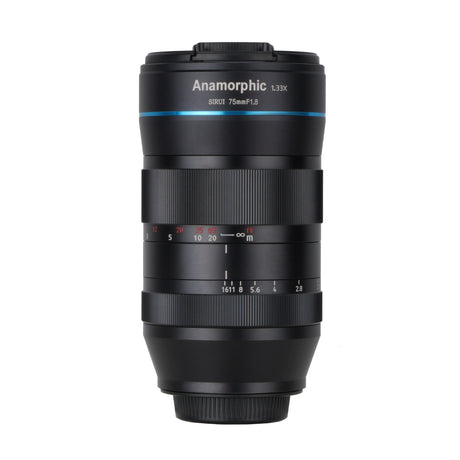 SIRUI SR75 75mm f1.8 Anamorfico APS-C Obiettivo 1.33x - per diversi attacchi per fotocamera