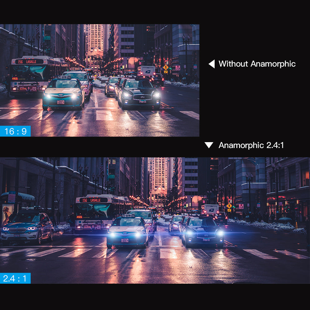 SIRUI MEK7 50mm f1.8 Anamorphes APS-C Objectif 1.33x - pour divers raccords de caméra