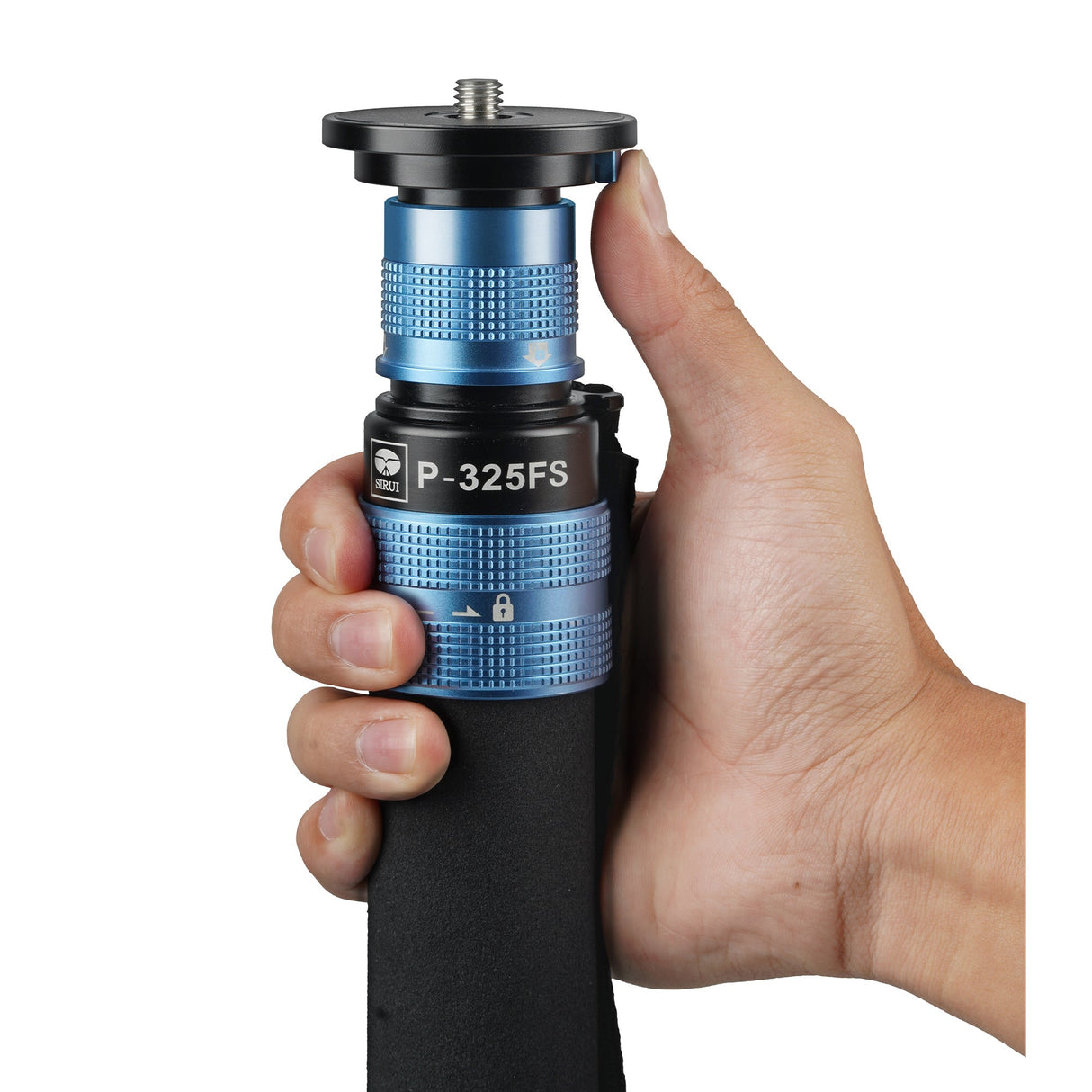 SIRUI P-325FS Trépied Monopode en Carbone 148 cm avec Étoile de Support + Tête Vidéo VA-5