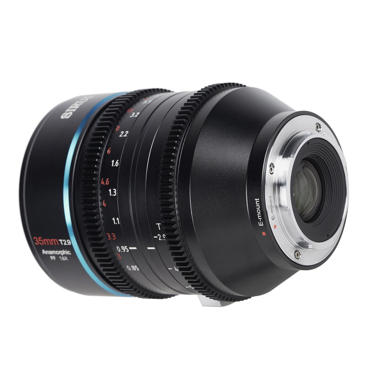 B-WARE SIRUI Venus Vollformat-Anamorphic-Kinoobjektiv B-WARE 35mm T2.9 lens side view