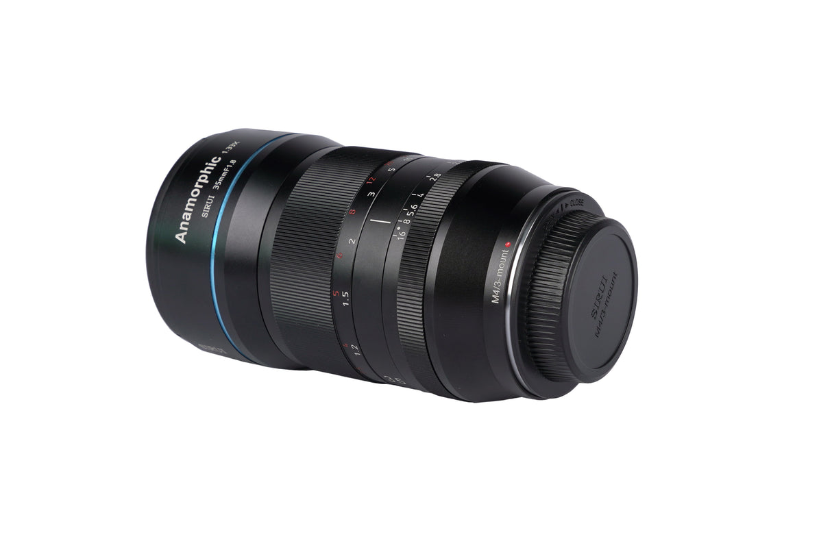 B-WARE SIRUI SR35 35mm f1.8 Anamorphes APS-C Objektiv 1.33x - for diverse Kameraanschlosse B-WARE