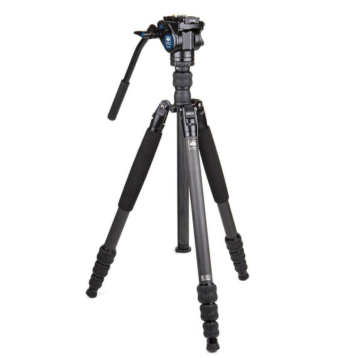 SIRUI Traveler VC - Drei-/ Einbeinstativ Carbon mit Videokopf VA-5