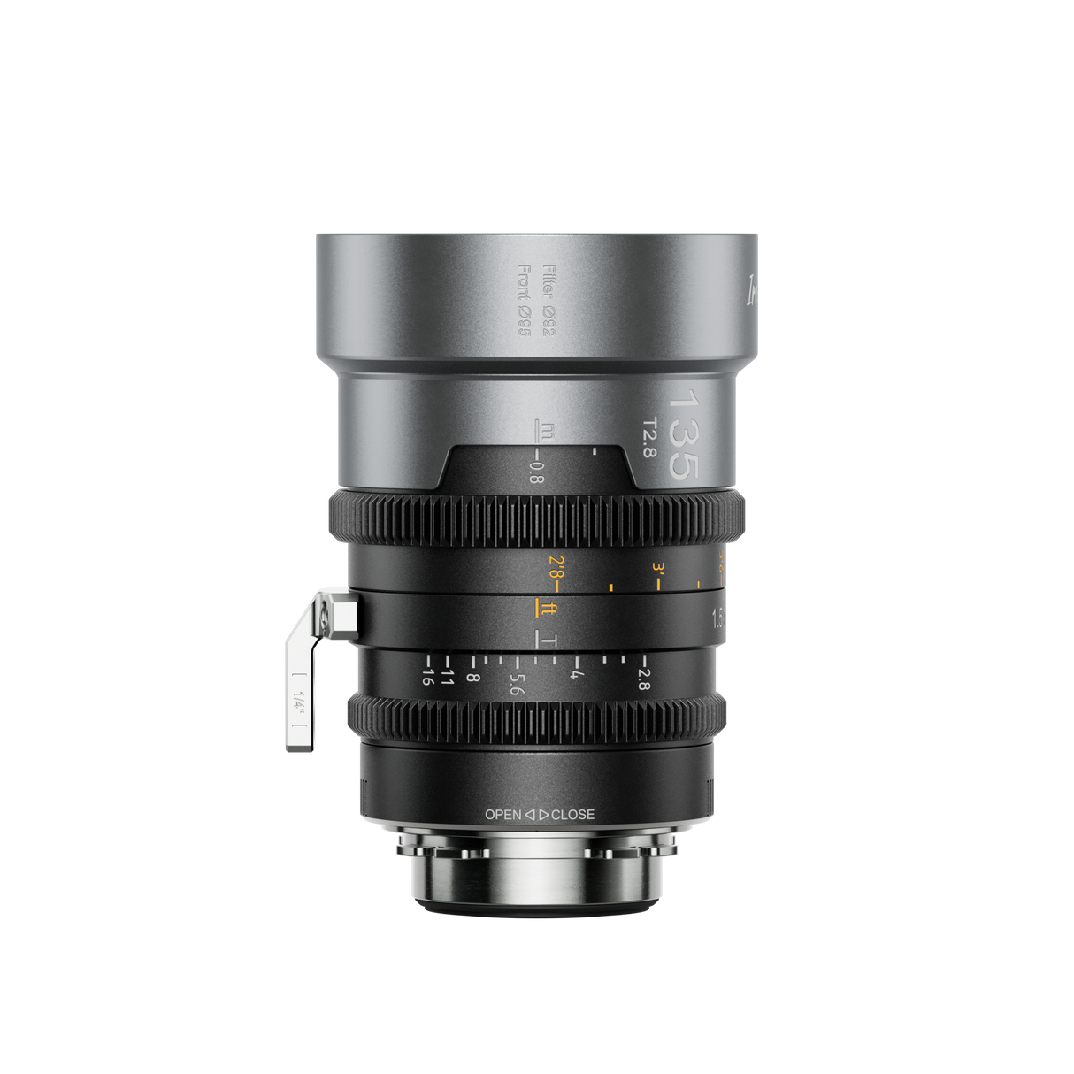 SIRUI IronStar 75/100/135 mm T1.9 1.5x Full-Frame Anamorphic Cine Lens