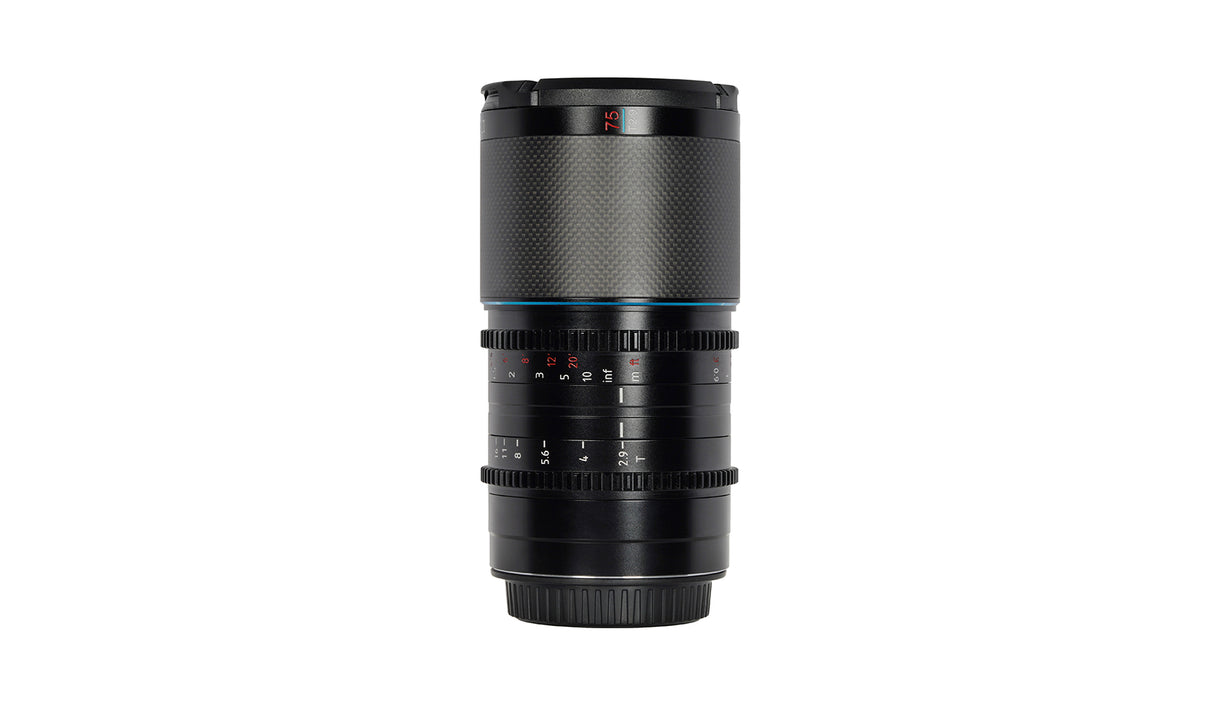 SIRUI Saturn 35/50/75mm T2.9 1.6x anamorphotes carbon full-frame lens - for various camera mounts