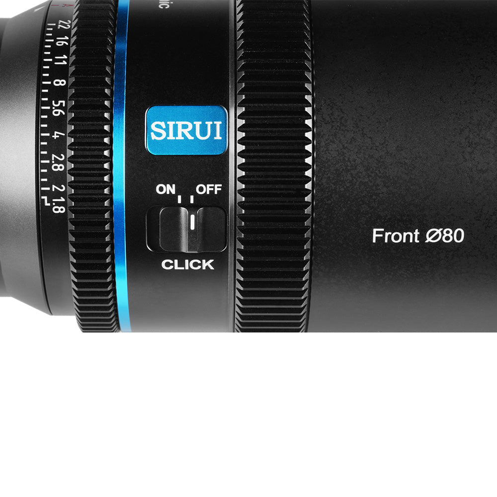 SIRUI 40mm T1.8 1,33X S35 Frame Autofocus Anamorphic Objektiv