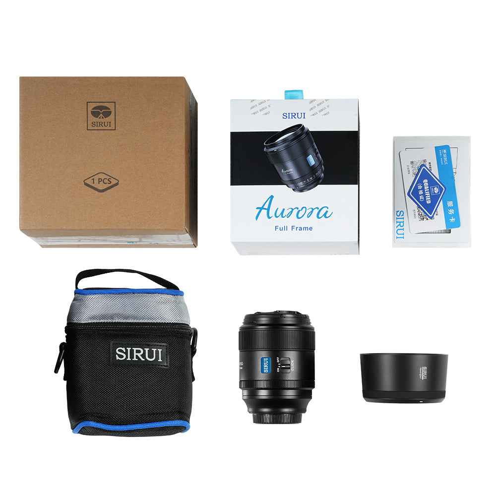 SIRUI AURORA Serie 85mm F1.4 Obiettivo autofocus full-frame