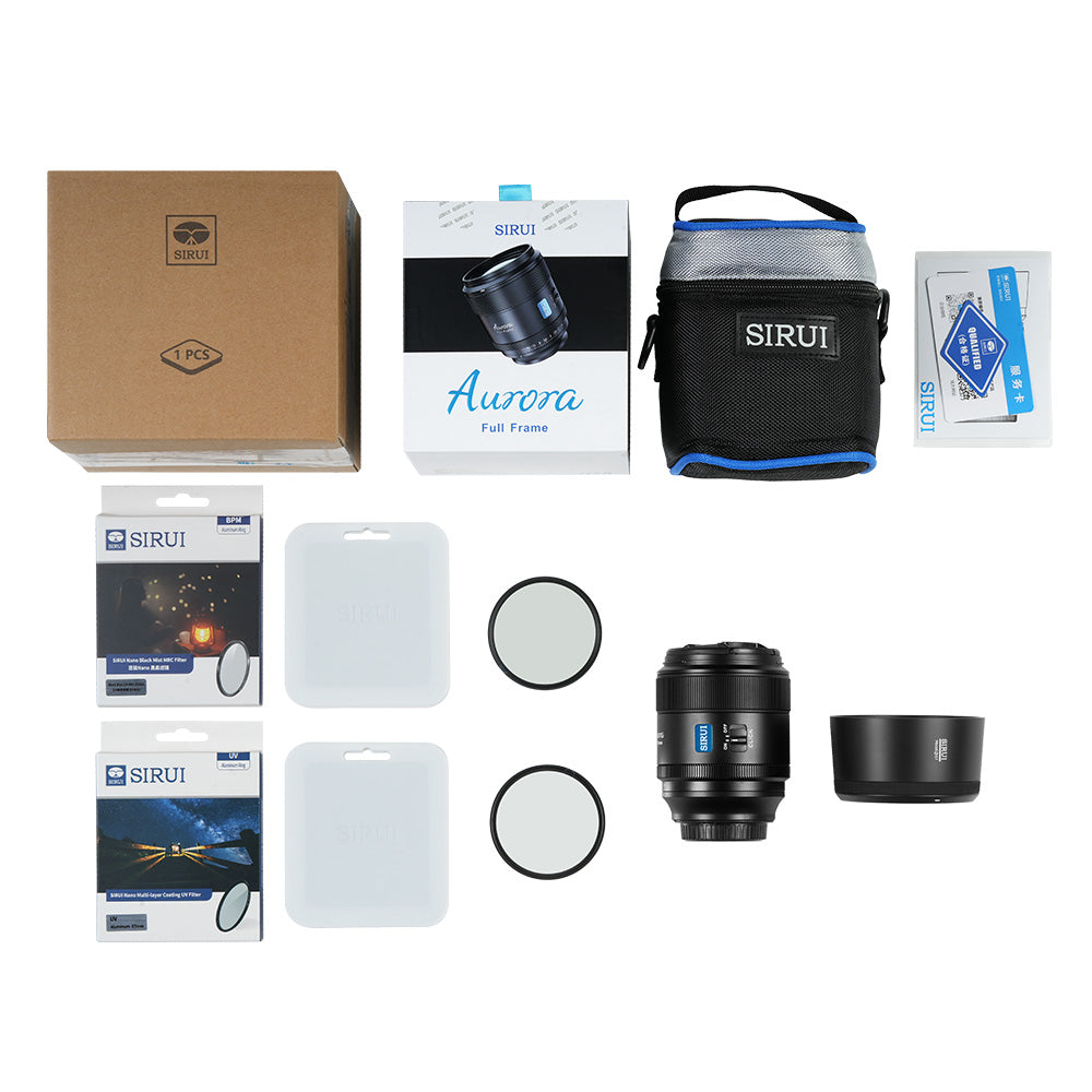 SIRUI AURORA Serie 85mm F1.4 Obiettivo autofocus full-frame