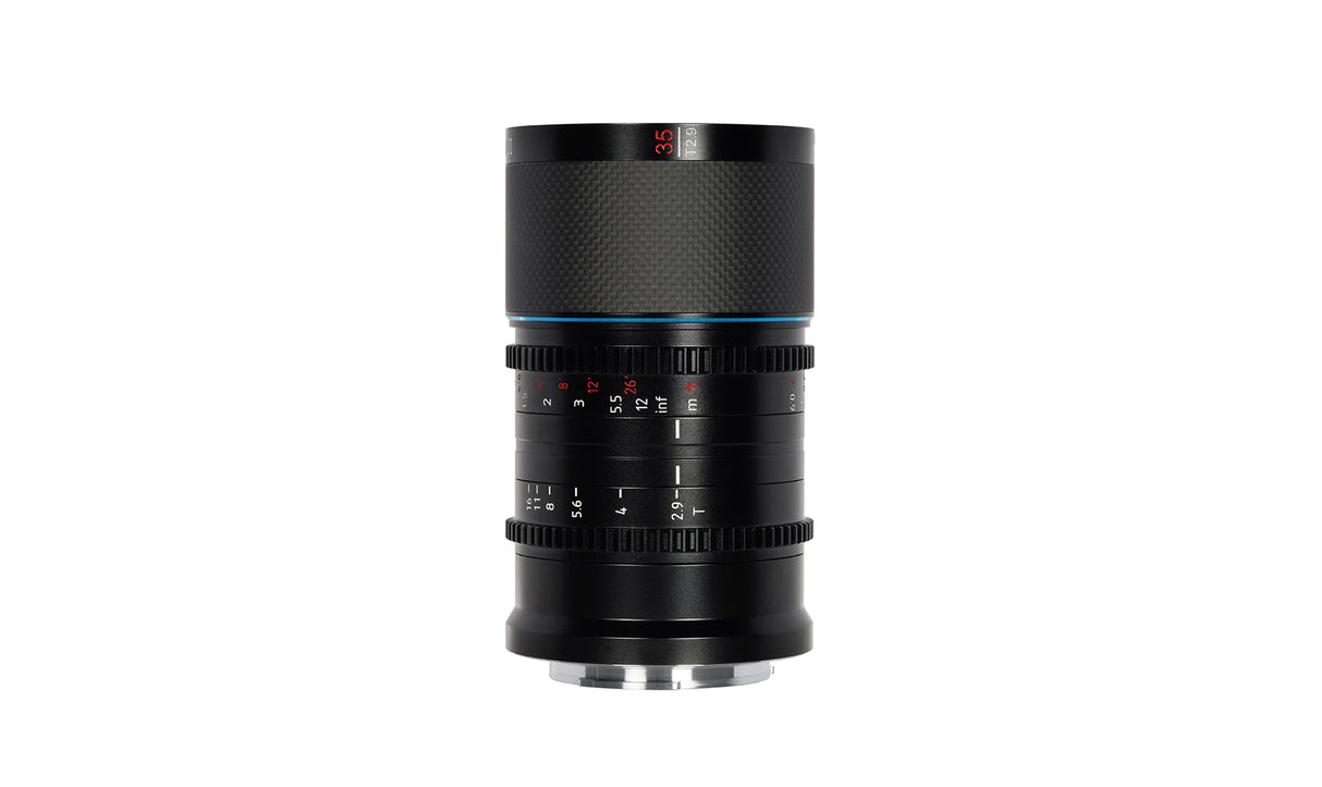 SIRUI Saturn 35/50/75mm T2.9 1.6x anamorphotes carbon full-frame lens - for various camera mounts