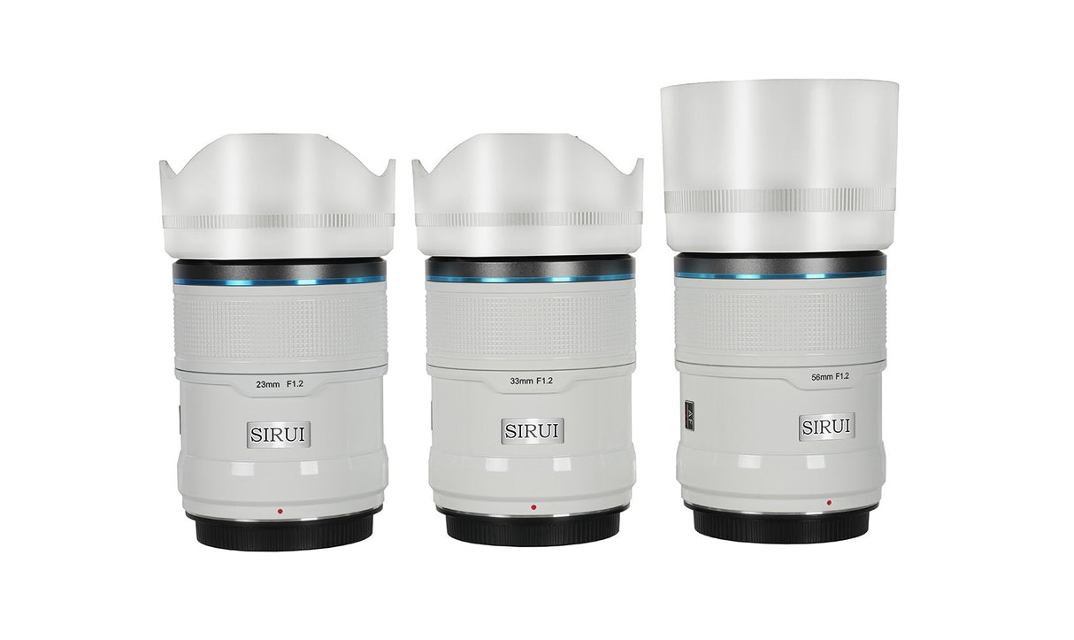 B-WARE SIRUI Sniper Serie F1.2 APS-C Format Autofokus-Objektiv-Set B-WARE