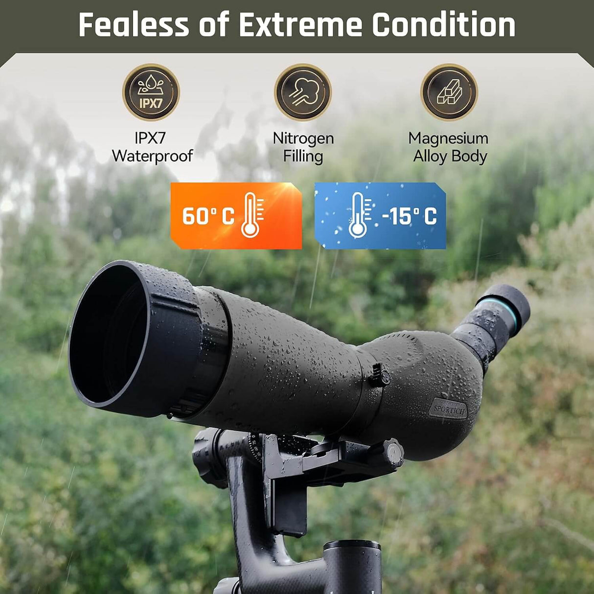 SIRUI Beyond S6080A Spektive Für Die Jagd & Beobachtung