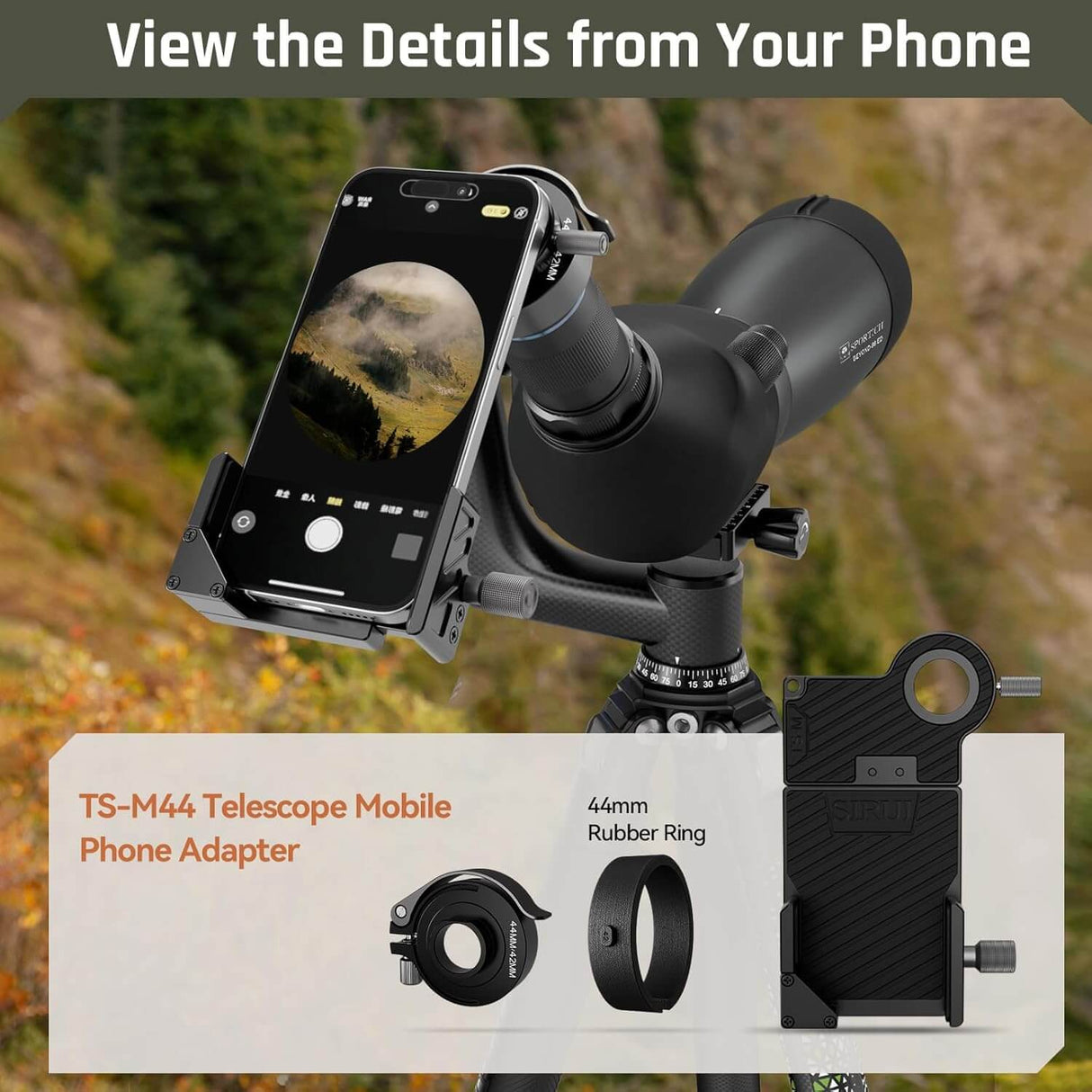 SIRUI Beyond S6080A Spektive Für Die Jagd & Beobachtung