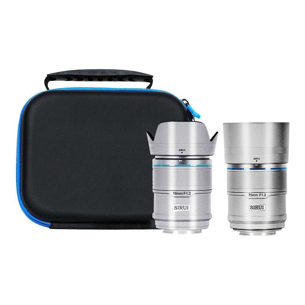 B-WARE SIRUI Sniper Serie F1.2 APS-C Format Autofokus-Objektiv-Set B-WARE