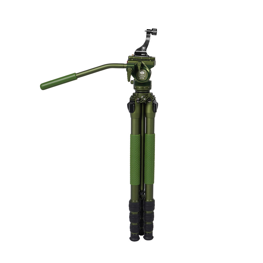 SIRUI CT-04+CT5+BA-1 Explorer Serie Tarnfarbe Outdoor Fernglas-Stativ-Kit