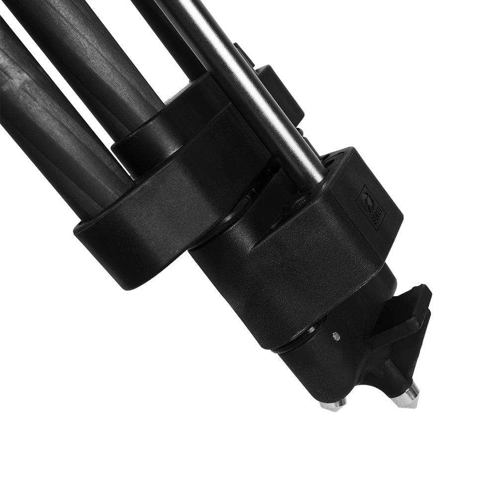 SQ75 Rapid System Heavy Duty Carbon Fiber Video Tripod Set with VHS-10 Professional Fluid Head