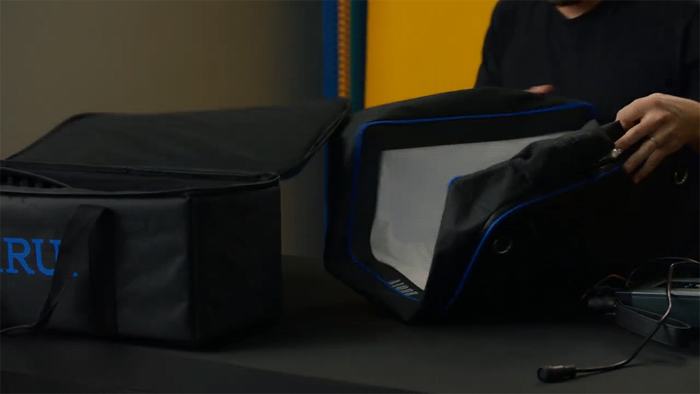 SIRUI A100B softbox bi-color inflable 68,5 x 50 cm con rejilla