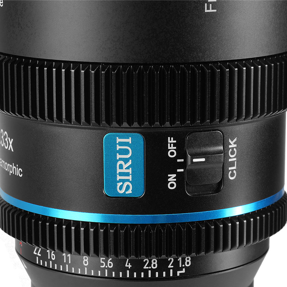 SIRUI 40mm T1.8 1,33X S35 Frame Autofocus Anamorphic Objektiv
