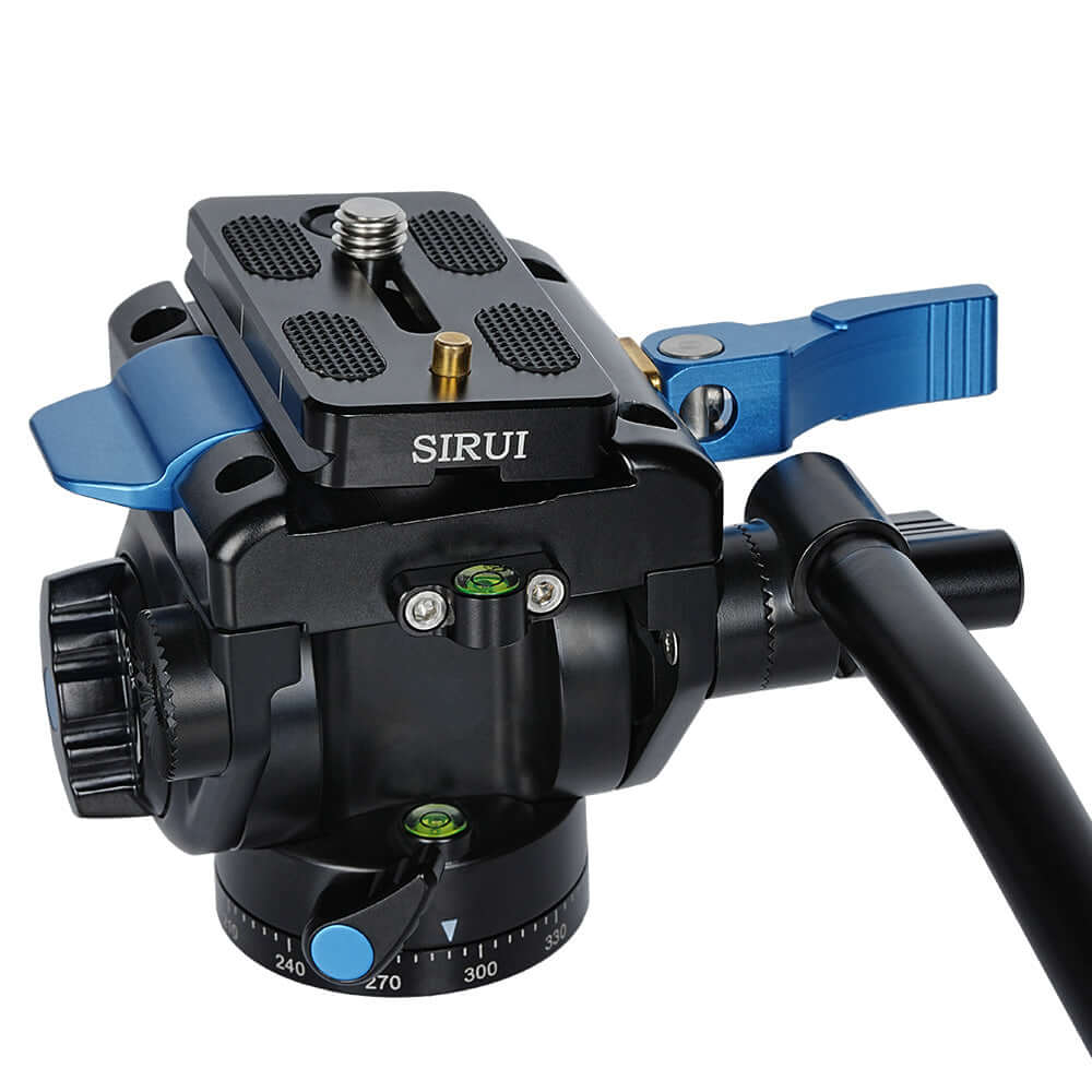 SIRUI VA-5X Fluid-Videokopf mit Schnellwechselplatte