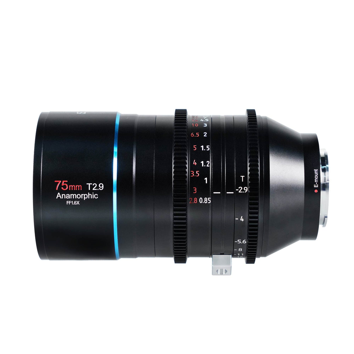 SIRUI Venus 75mm T2.9 1.6x anamorphotes objectif plein format - pour divers raccords de caméra