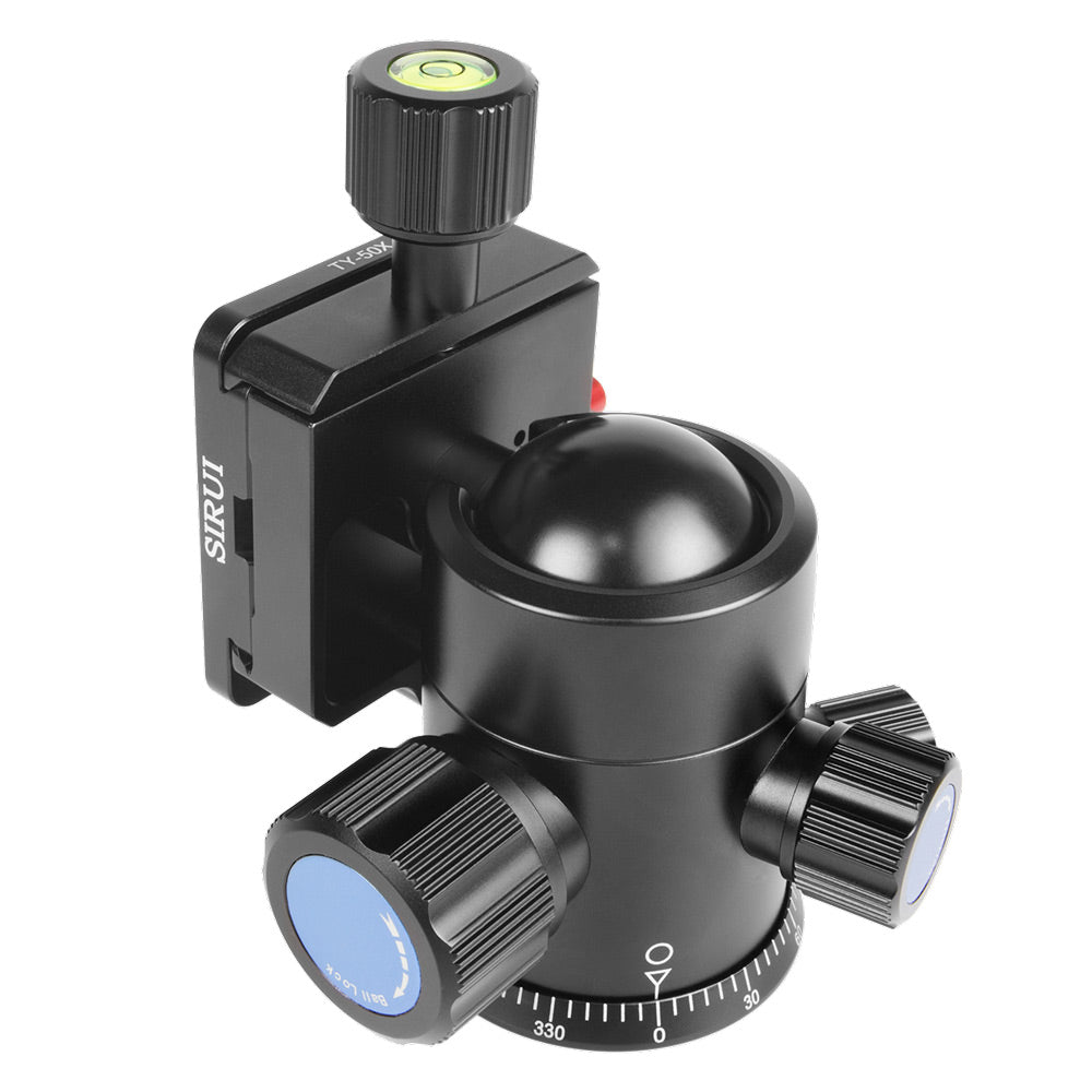 SIRUI AM-02G Ball Head Black Aluminum (98mm High) AM Series