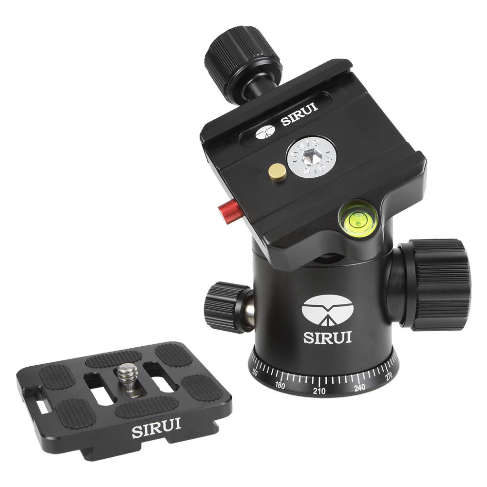 SIRUI AM-02G Ball Head Black Aluminum (98mm High) AM Series