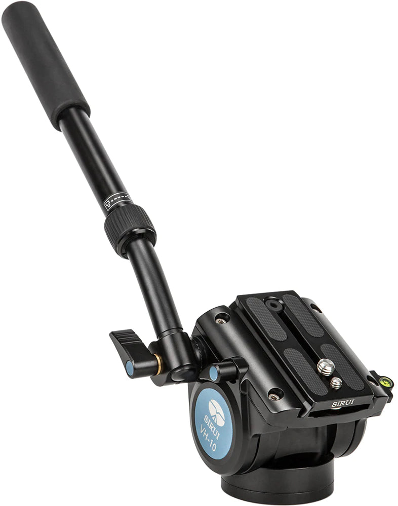 SIRUI P-424FS Trépied Monopode en Carbone 170 cm avec Étoile de Support + Tête Vidéo VH-10