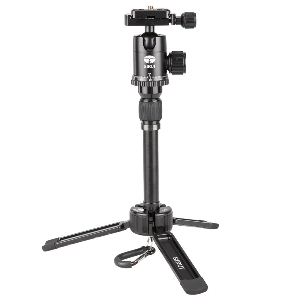 SIRUI AM-35K Mini Allrounder - Treppiede da tavolo/video nero con testa a sfera serie AM