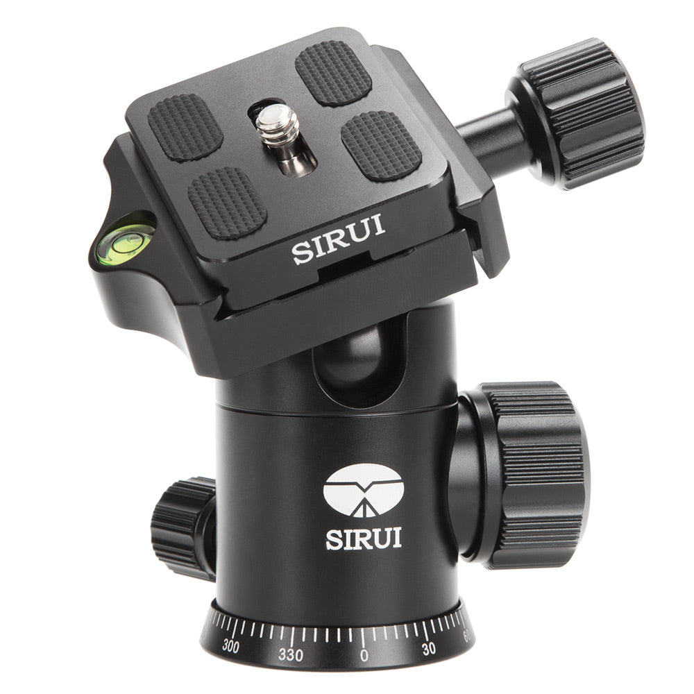 SIRUI E-10 Kugelkopf Alu schwarz (88mm hoch) - E-Serie