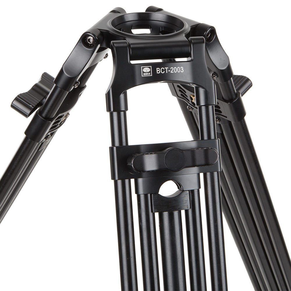 SIRUI BCT-2003 Broadcast - Trépied aluminium noir - Série BCT