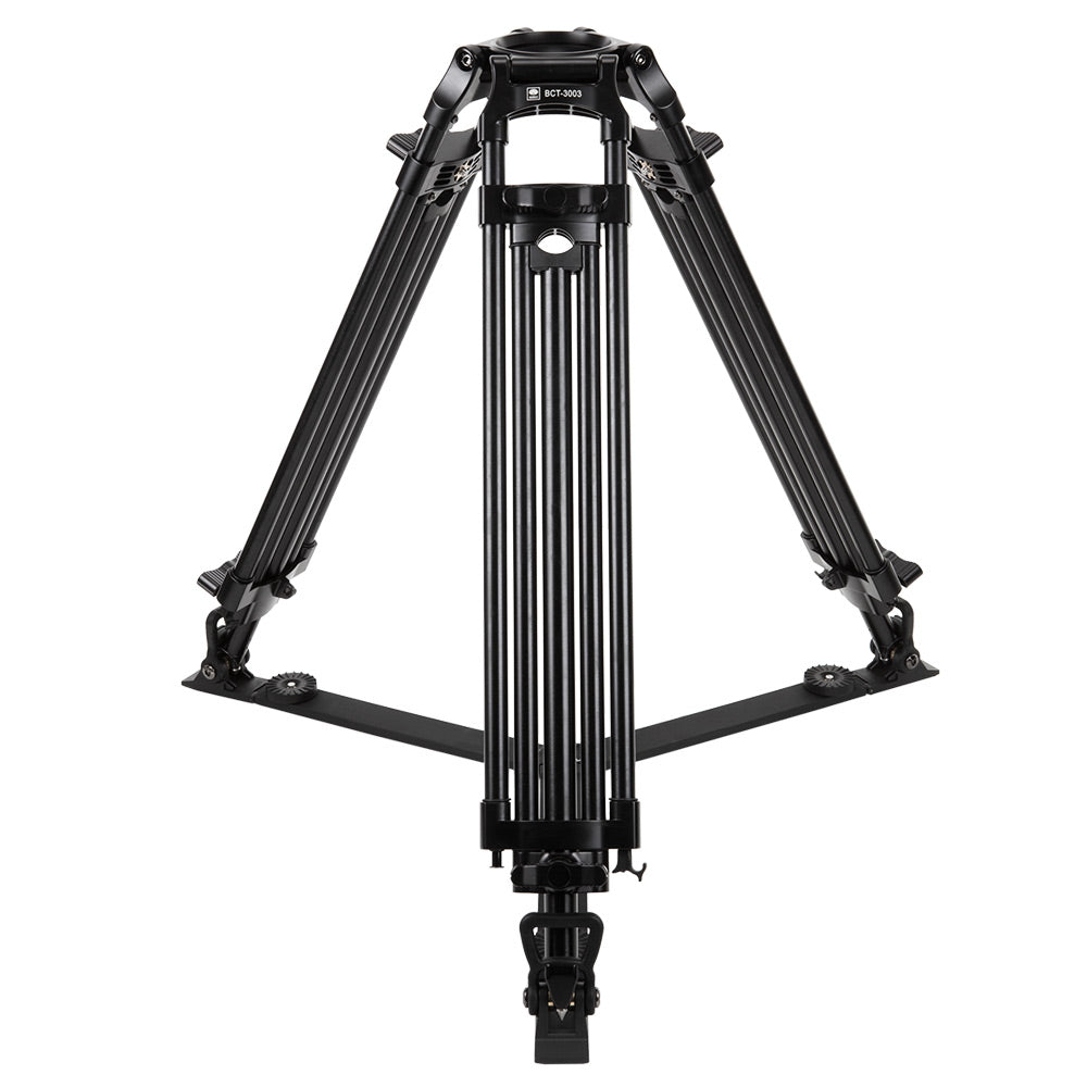 SIRUI BCT-3003 Broadcast - Trépied aluminium noir - Série BCT