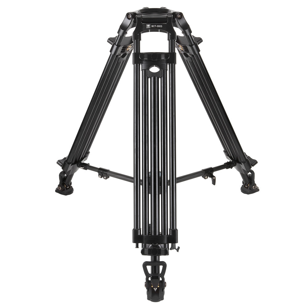 SIRUI BCT-3003 Broadcast - Trépied aluminium noir - Série BCT
