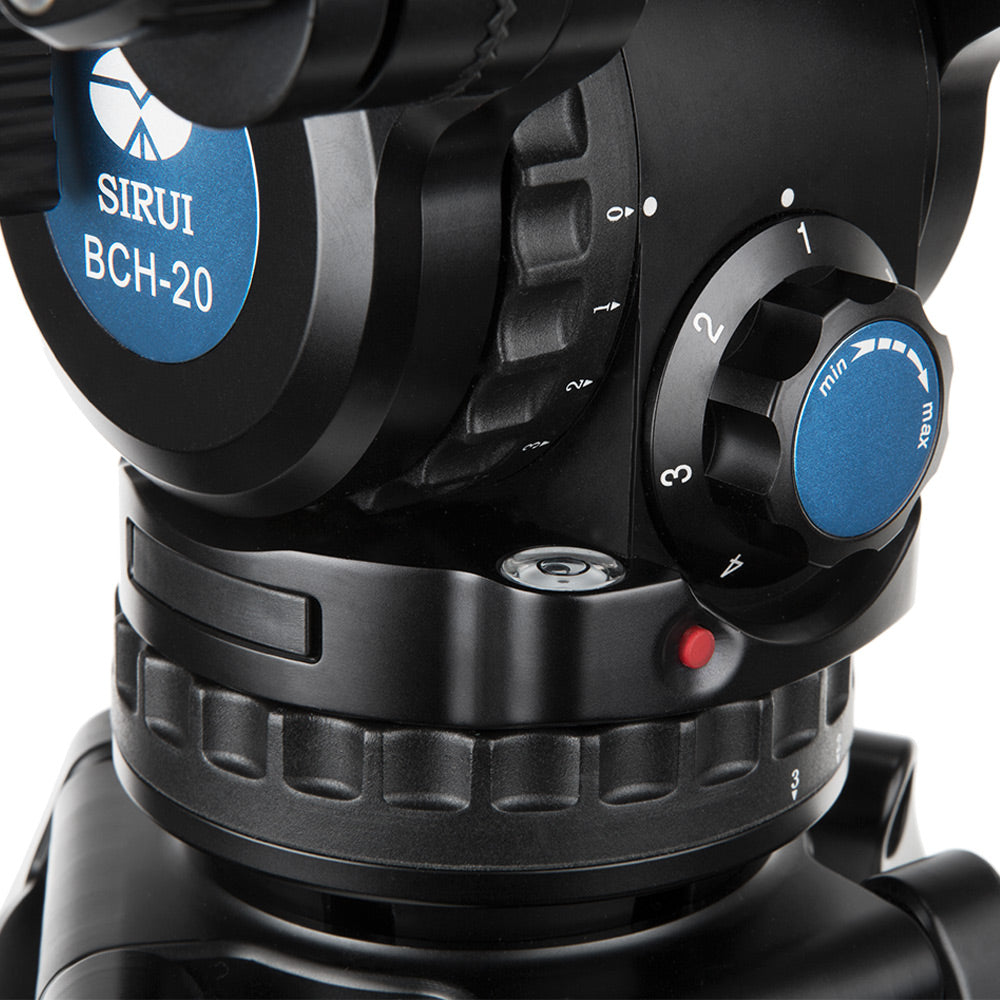 SIRUI BCH-20 Fluid Videoneiger / Videokopf 75mm Halbkugel - BCH-Serie