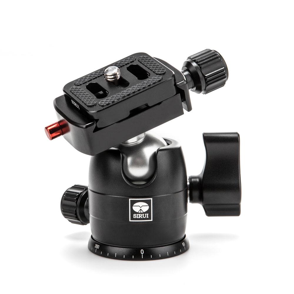 SIRUI B-00K Trépied à rotule débutant Alu noir (73mm de haut) - Série B00