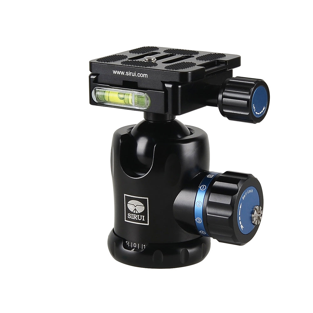 SIRUI K-10II Tête à rotule Profi en aluminium noir (96mm de haut) - Série KII