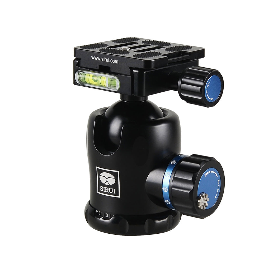 SIRUI K-20II Tête à rotule Profi en aluminium noir (98mm de haut) - Série KII