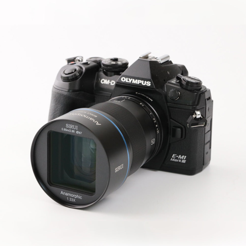 SIRUI MEK7 50mm f1.8 Anamorphes APS-C Objectif 1.33x - pour divers raccords de caméra