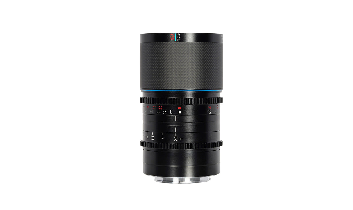 SIRUI Saturn 35/50/75mm T2.9 1.6x anamorphotes carbon full-frame lens - for various camera mounts