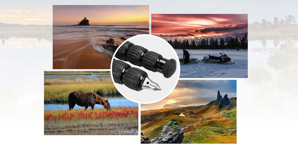 SIRUI AR-3204 Explorer Trépied 2en1 en carbone avec base de nivellement de 15m, hauteur de 150 cm - Série AR