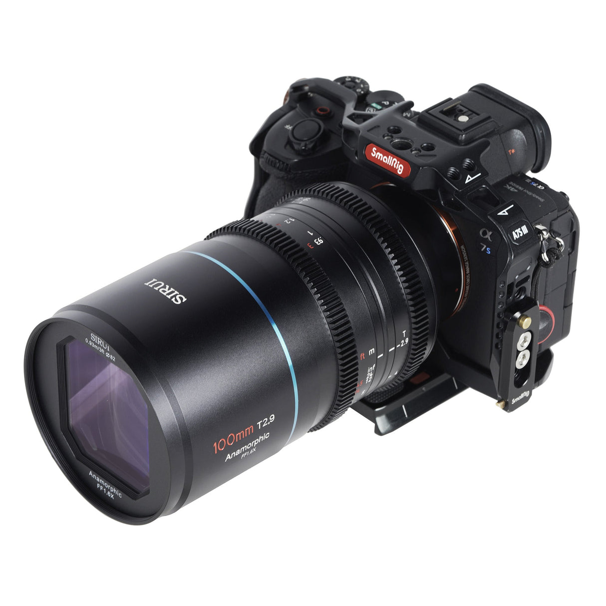 SIRUI Venus 100mm T2.9 1.6x anamorphotes objectif plein format - pour divers raccords de caméra