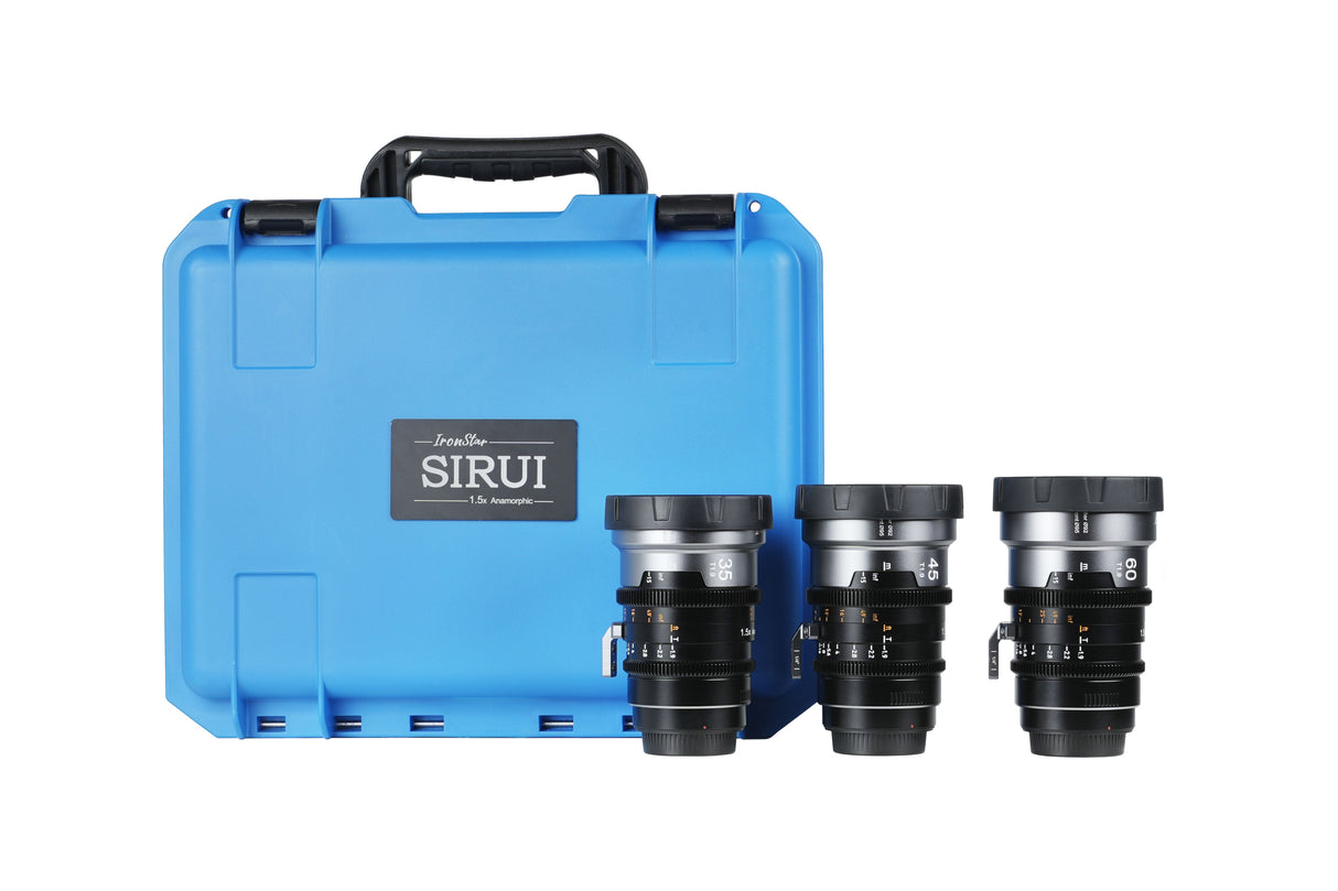 SIRUI 1,5x T1.9 IronStar Serie Anamorphic Vollformat Filmobjektiv