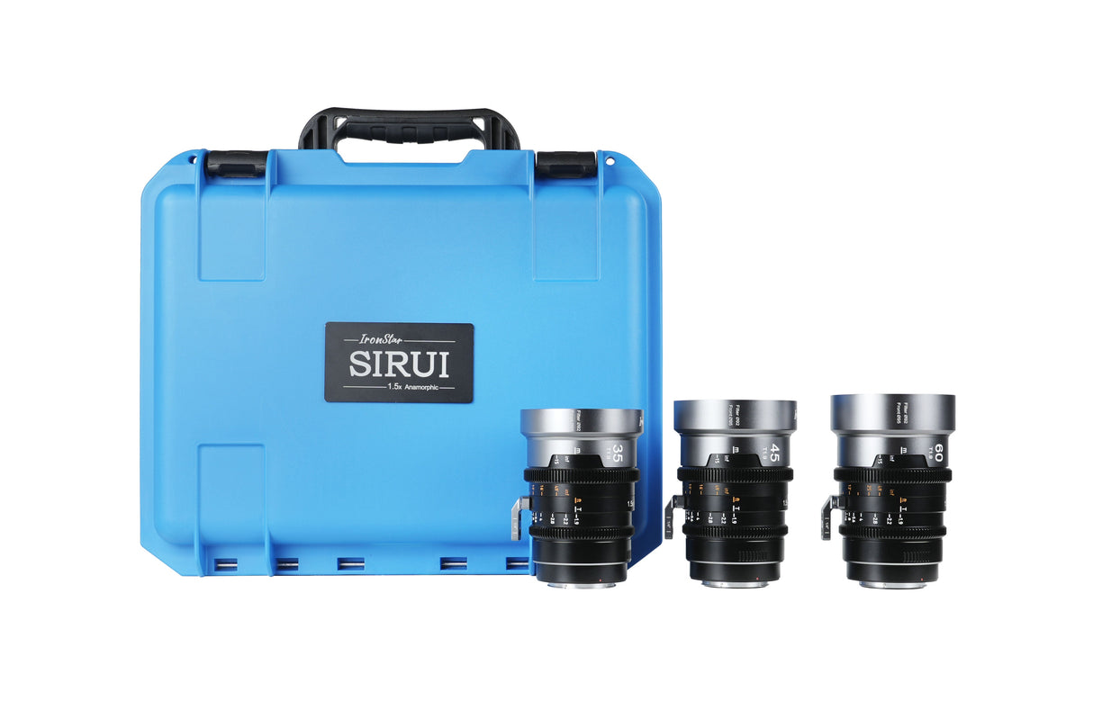 SIRUI 1,5x T1.9 IronStar Serie Anamorphic Vollformat Filmobjektiv