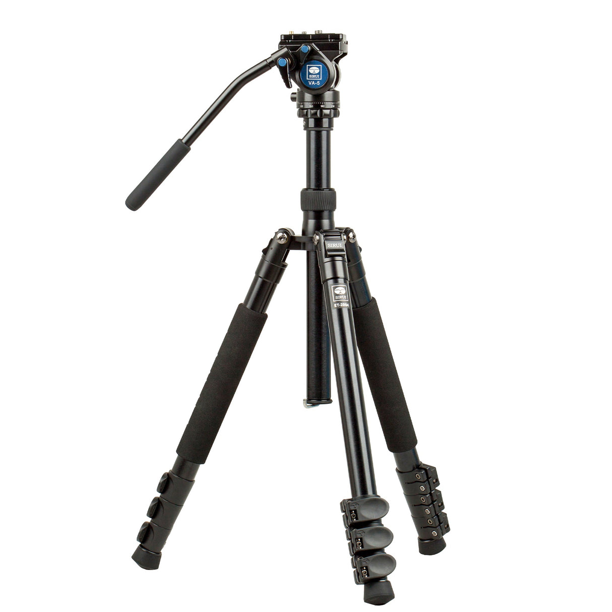 SIRUI ET-2004 Easy Traveler - Trépied en aluminium à trois pieds avec tête vidéo VA-5