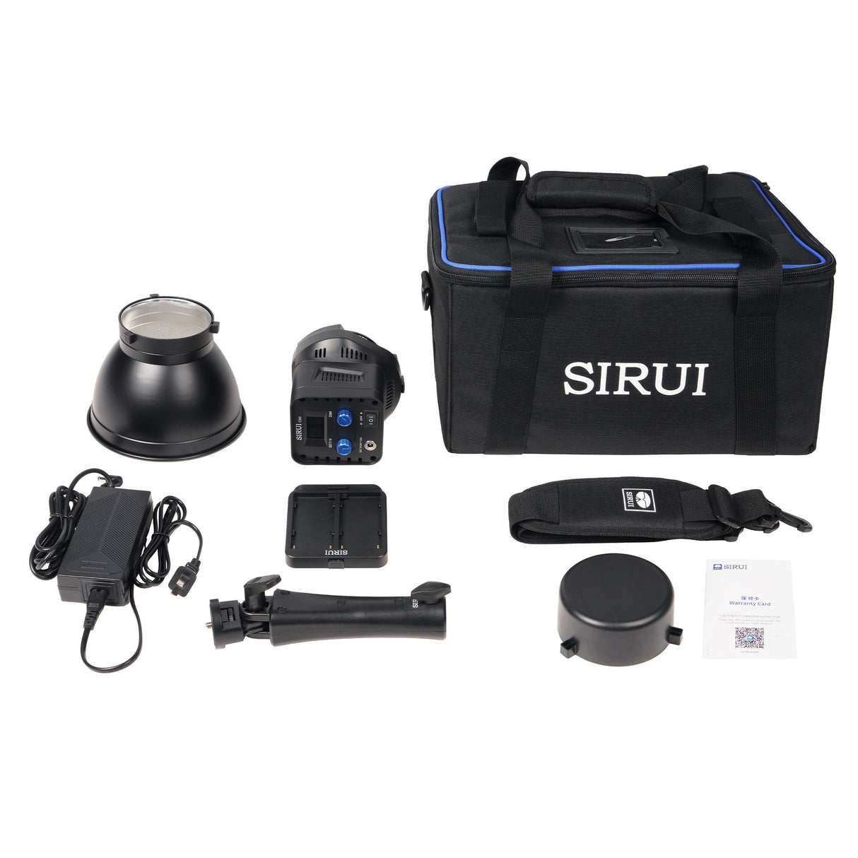 SIRUI C60R LED continuous light RGB-360m-Color 60W - super quiet 20dB - photo + video light