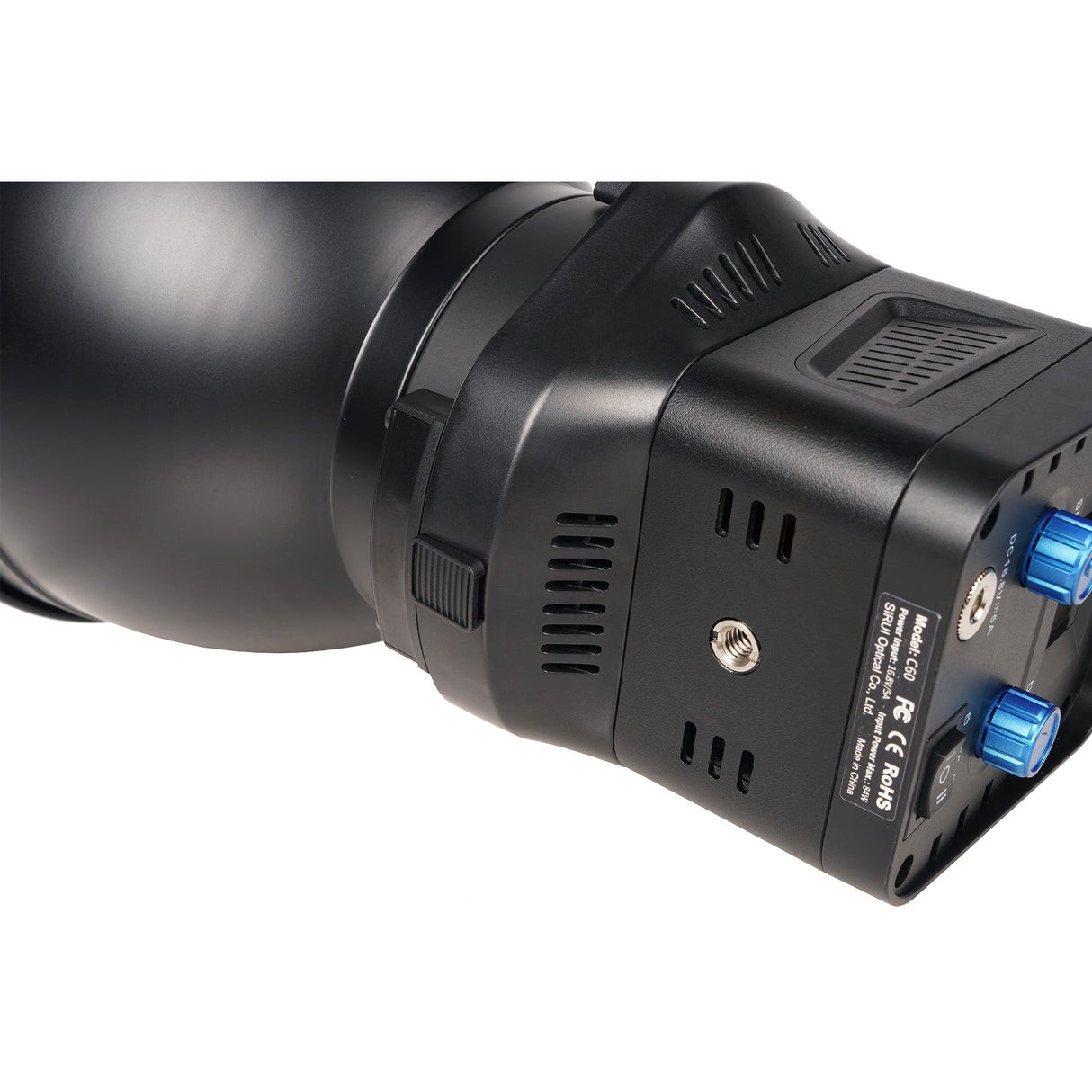 SIRUI C60R LED continuous light RGB-360m-Color 60W - super quiet 20dB - photo + video light