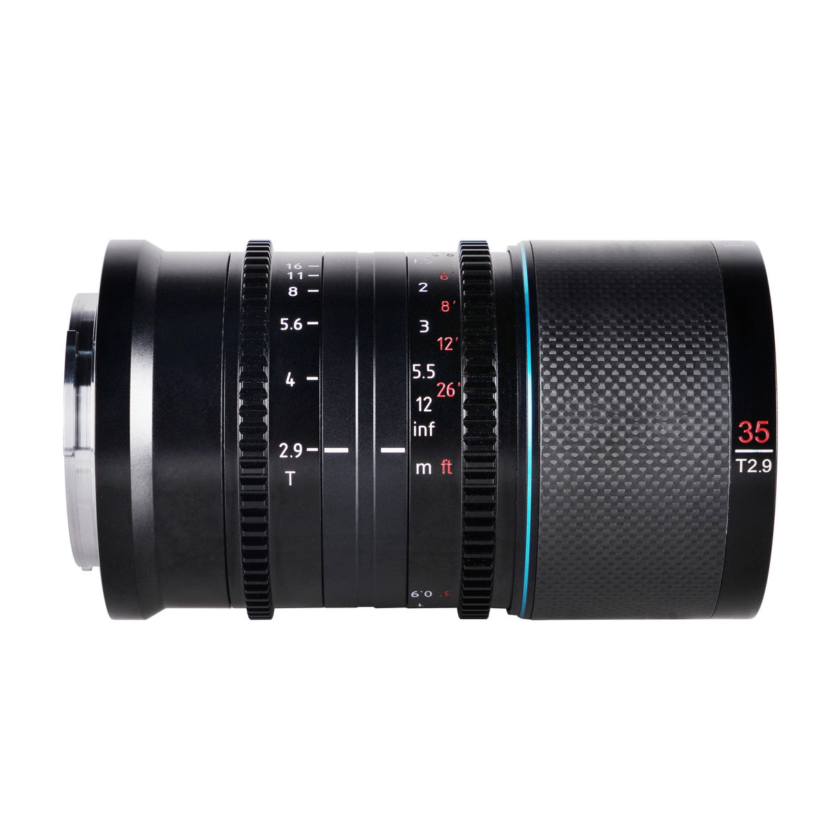 SIRUI Saturn 35mm T2.9 1.6x anamorphotes carbon full-frame lens - for various camera mounts