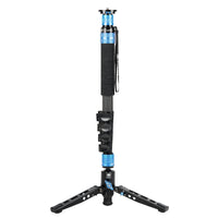SIRUI P-325FL Monopie de carbono 170 cm con cierres de palanca + araña de soporte