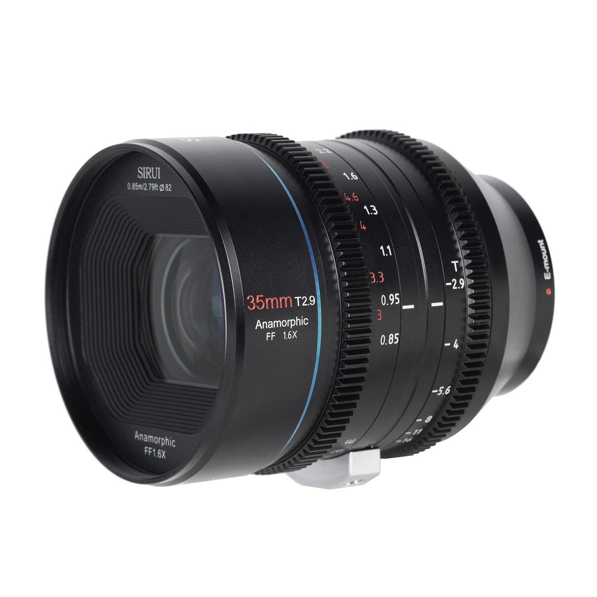 SIRUI Venus 35mm + 100mm + ADP125X - T2.9 1.6x anamorphic full frame lenses + Anamorphic adapter 1.25x