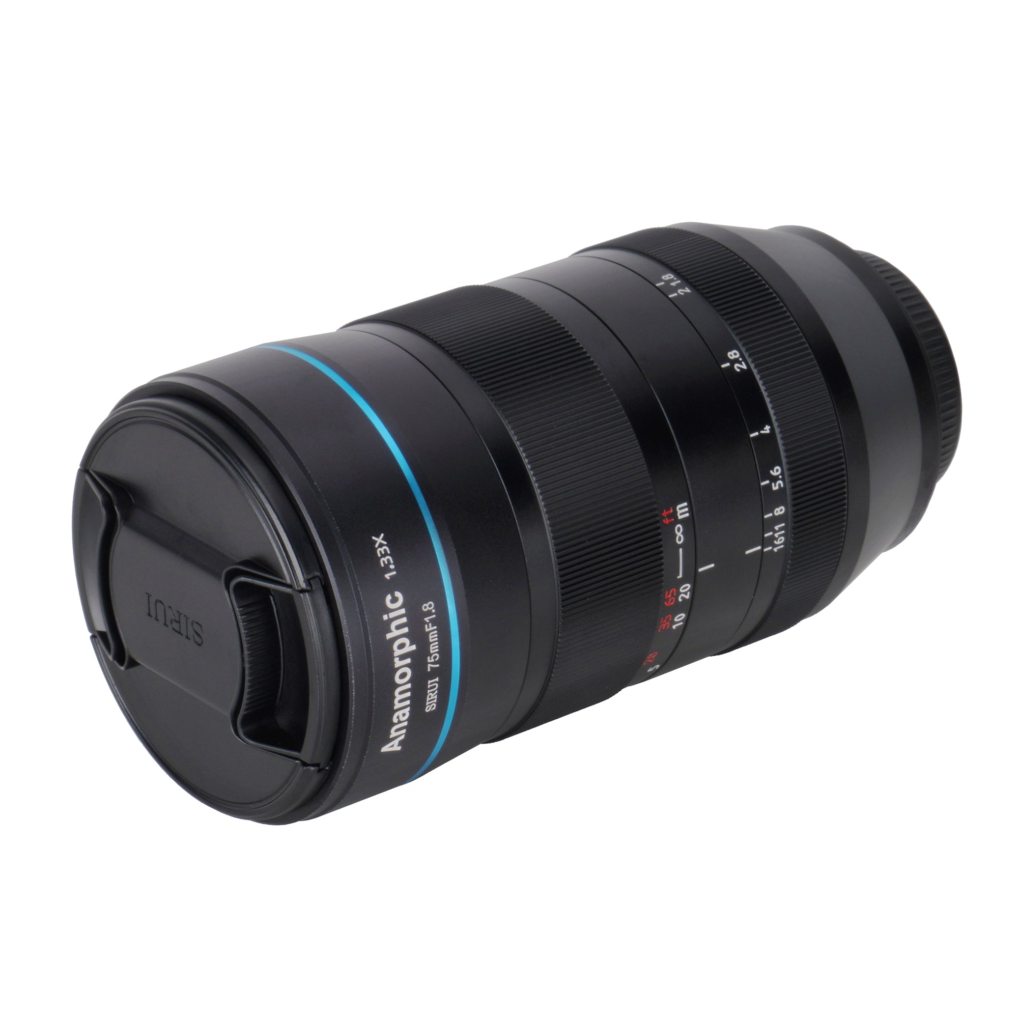 SIRUI SR75 75mm f1.8 Anamorphic APS-C Lens 1.33x - for various