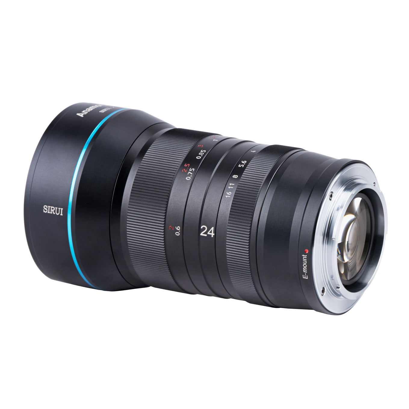 SIRUI F2.8 Anamorphic lens マイクロフォーサーズ SIRUI Lente anamórfica de 24 mm F2.8 1.33X APS-C para montagem MFT