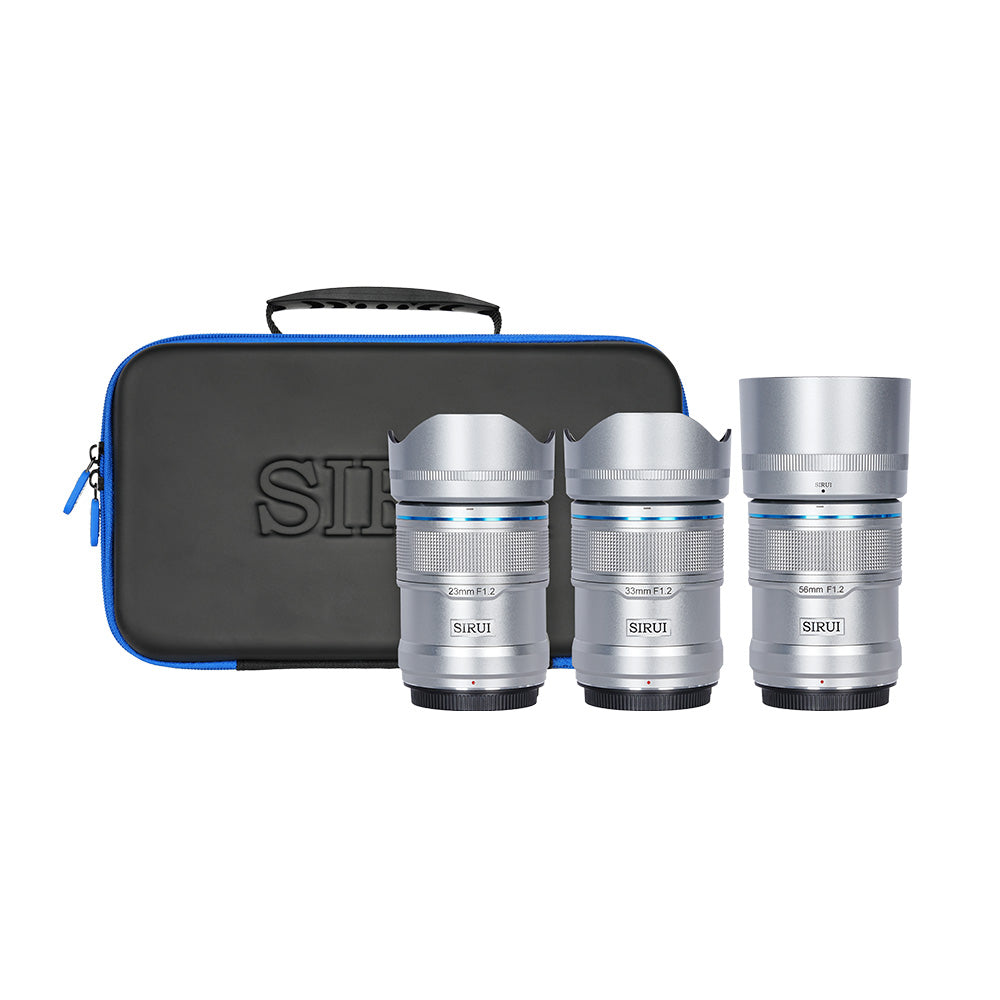 Ensemble d'objectifs à mise au point automatique avec cadre SIRUI Sniper Series F1.2 APS-C